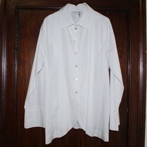 White with black stripe MATTHILDUR button down